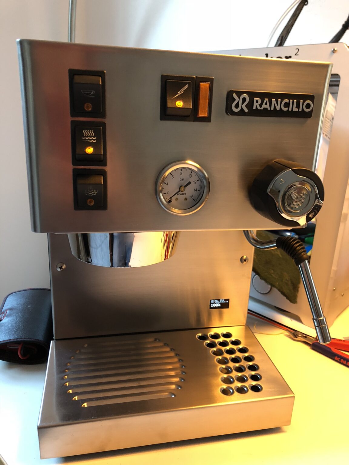Rancilio Silvia Demontage CleverCoffee Do it yourself PID for